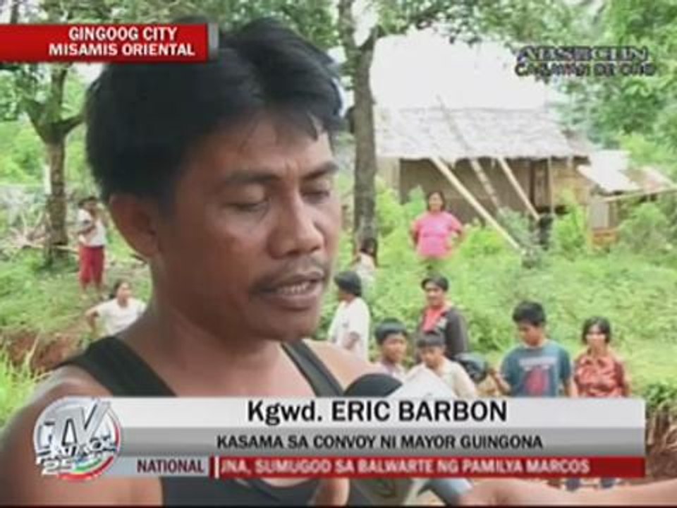 Gingoog City mayor wounded in 'ambush'