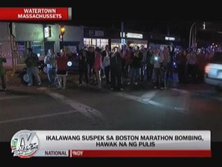 2nd suspect in Boston marathon blasts arrested