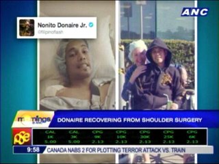 Donaire recovering from shoulder surgery