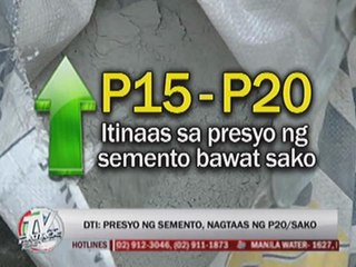 Cement firms told to explain price increase