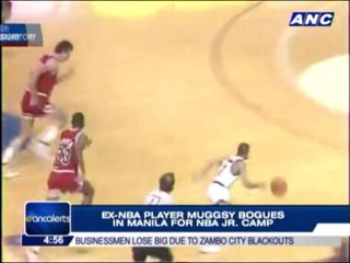 Bogues to coach in Jr NBA camp