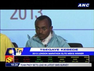 London runners pay tribute to Boston bombing victims