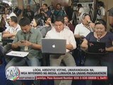 Gov't employees, media cast early votes