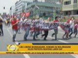 Thousands of workers stage protests on Labor Day