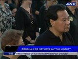 Corona no longer surprised with tax evasion case against him