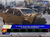 At least 25 killed, dozens injured in Iraq car bombings