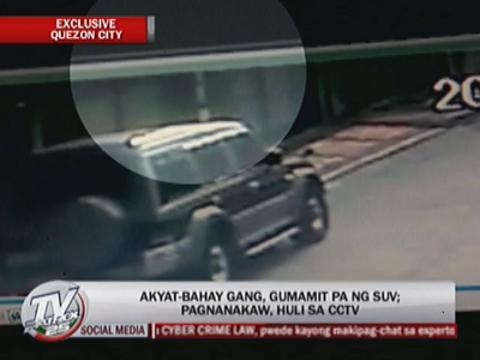 'Akyat-Bahay' thieves use SUVs: police