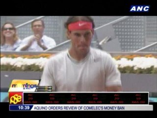 Nadal eases in Madrid Open 3rd round