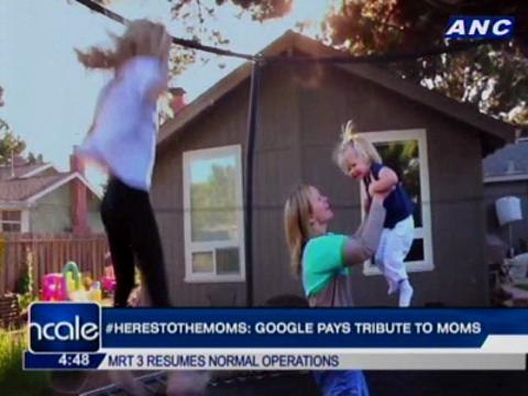 #HeresToTheMoms: Google pays tribute to moms
