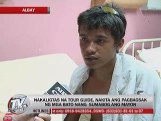Mountaineers survive Mayon explosion