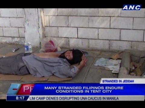 Authorities now processing the papers of the first batch of Filipinos stranded in Jeddah