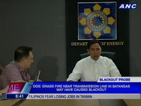 DOE probes power outage that hit Luzon on May 8