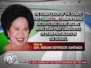 Miriam: Expect new Senate President