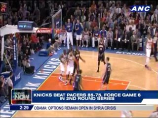 Knicks force Game 6 vs Pacers