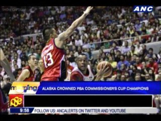 Alaska crowned Commissioner's Cup champs