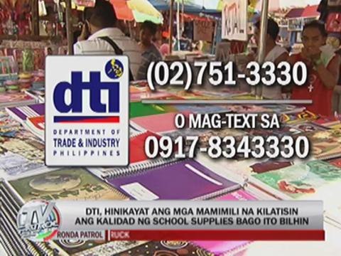 Tips on buying safe, good quality school supplies