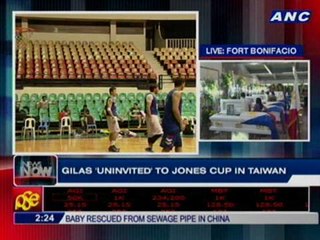 Gilas 'uninvited' to Jones Cup