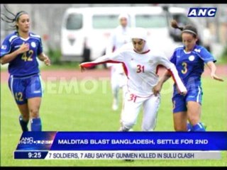 Malditas blast Bangladesh but settle for 2nd