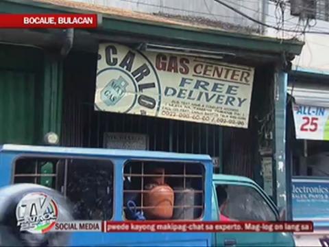 KSP: Store caught selling defective LPG tanks in Bulacan