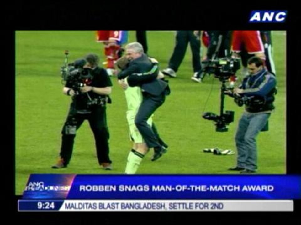 Bayern beat Dortmund in Champions League final