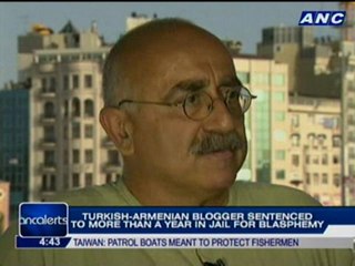 Turkish-Armenian blogger sentenced to more than a year in jail for blasphemy