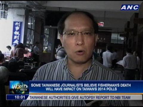 NBI agents in Taiwan get statements of fisherman's companions