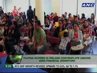 Filipina nurses in Ireland considering working elsewhere