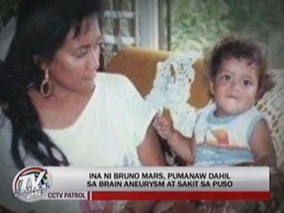 Be proud of Filipino blood, mom told Bruno Mars