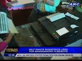 MILF wants biometrics used for Bangsamoro plebiscite