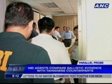 NBI agents discuss voyage data records with Taiwanese experts