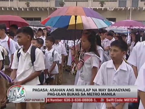 Students, teachers ready for rainy school opening