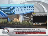 CAAP sees pilot error in Cebu Pacific mishap