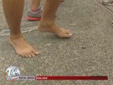 Air Force holds barefoot run