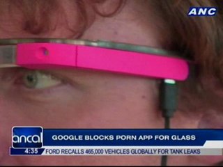 Google blocks porn app for Glass