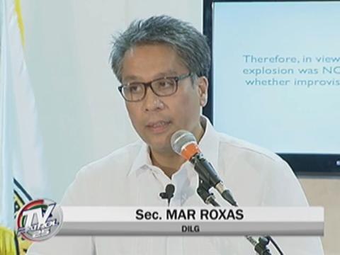 Roxas: No bomb in Two Serendra blast