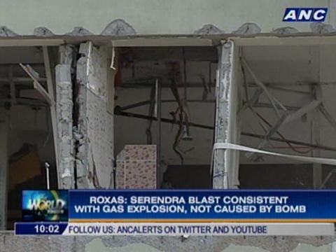 Roxas: Serendra blast consistent with gas explosion, not caused by bomb