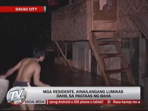 Classes suspended in Davao due to floods