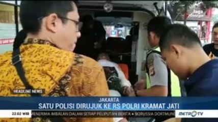 Polisi yang Terbakar di Cianjur Dirujuk ke RS Polri Kramat Jati
