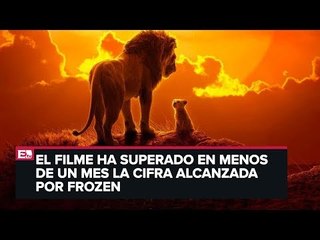 &#39;El Rey León&#39; de Jon Favreau es la cinta animada más taquillera