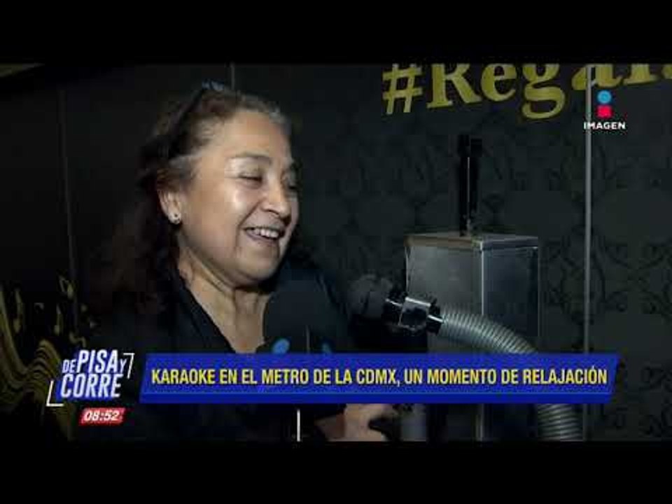 ¿Viajas en metro? ¿Has visto el karaoke? ¡Te lo presentamos! | De Pisa y Corre