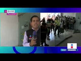 ¿Cuál es la situación en las instalaciones de la Procuraduría de Justica de la CDMX?