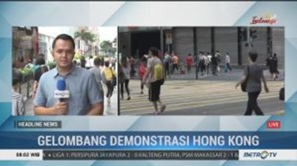 Pascademo, Situasi di Pusat Perbelanjaan Hong Kong Terpantau Normal