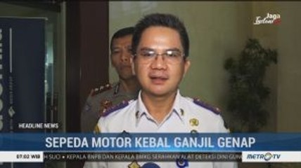 Kebal Ganjil Genap, Sepeda Motor Akan Dikanalisasi