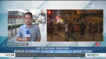 Warga Hong Kong Khawatir Ekonomi Terganggu Akibat Demonstrasi