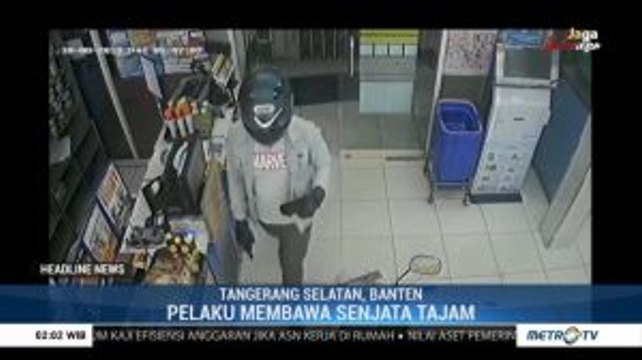Minimarket di Cisauk Jadi Sasaran Perampok Bersenjata Tajam