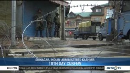 Indian-controlled Kashmir Under Strict Lockdown