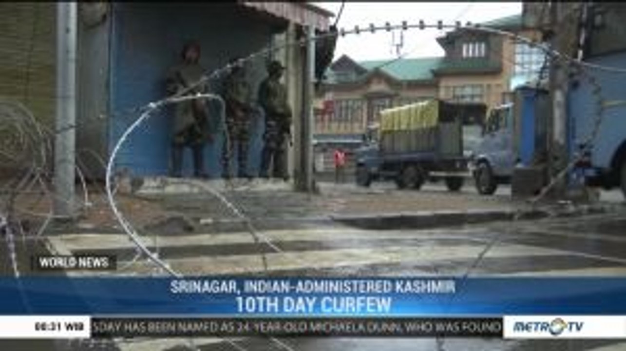 Indian-controlled Kashmir Under Strict Lockdown