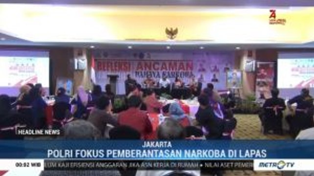 Polisi Fokus Berantas Narkoba Jaringan Lapas