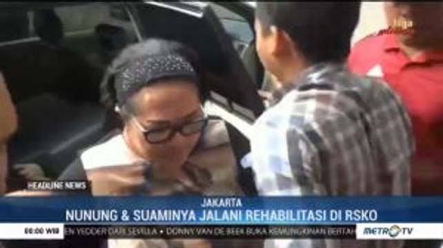 Nunung dan Suami Jalani Rehabilitasi di RSKO