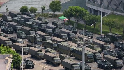 중국군 대규모 집결...홍콩에 中 무력개입하나? / YTN